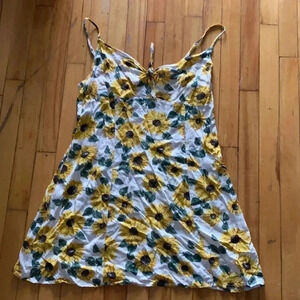 H & M sunflowers  dress